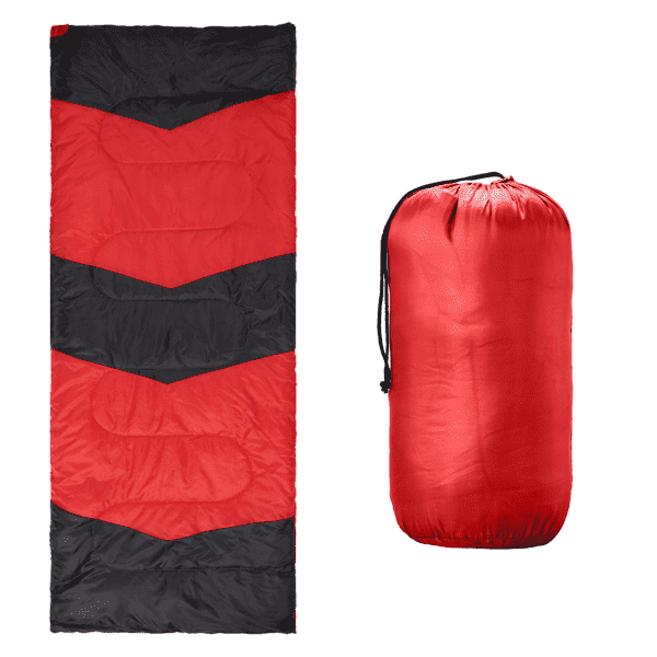 Cotinse Sleeping Bag for Camping -Backpacking Lightweight Sleeping Bag for Adult - 2lb Red