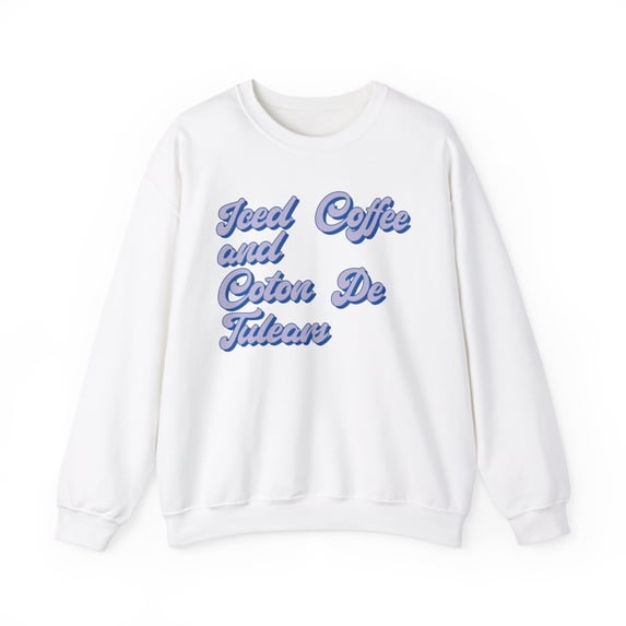 Coton De Tulear Dog Mom Dad Sweatshirt Gifts Crew Neck Shirt Long Sleeve