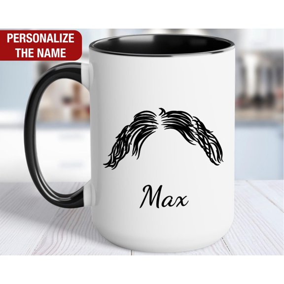 Coton De Tulear Ears Outline Mug Coton De Tulear Personalized Cup Coton De Tulear Mug Coto