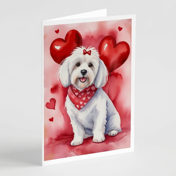 My Bichon Is My Valentine Necklace My Bichon Is My Valentine Necklace