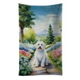 thumbnail image 1 of Coton de Tulear Spring Path Kitchen Towel 15 in x 25 in, 1 of 6