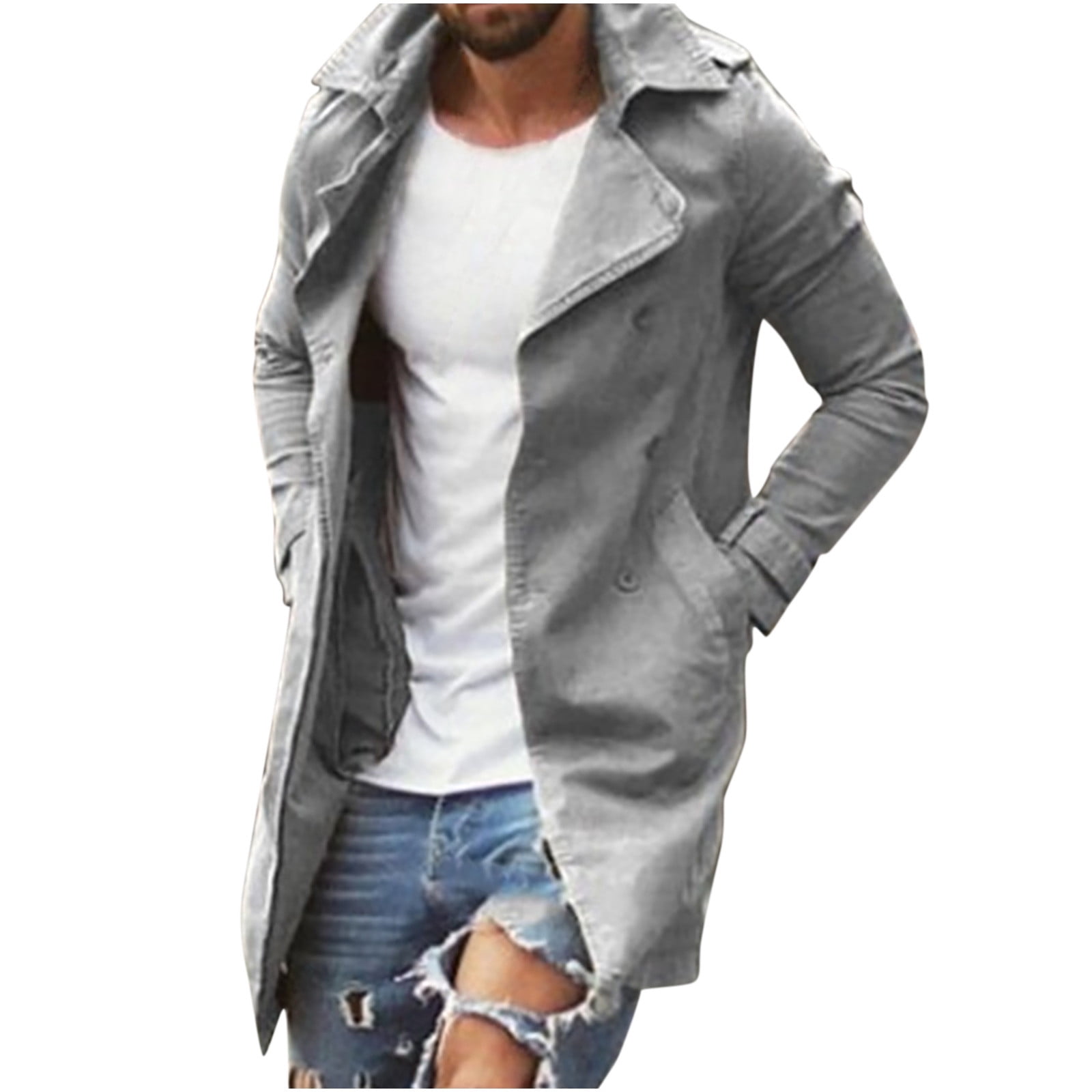 Cotonie Leather Jacket for Mens Thickened Long Sleeve Stand-up Collar  Zipper Winter Jacket with Pocket Plus Size Warm Windproof Coat 