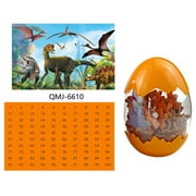 Cotonie Dinosaur Puzzle, Wooden Puzzles 60 Pieces Puzzles for Kids 3 Years+Dino Toys Boy