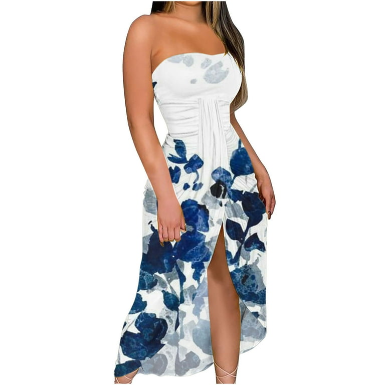 Ruched top best sale sundress