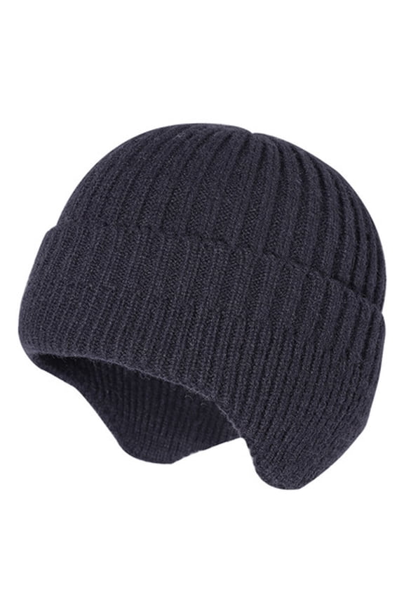 Winter Hats for Men and Women Woolen Earmuffs Cycling Windproof Hats Outdoor Warm Autumn and Winter Stretch Ski Knitted Hats