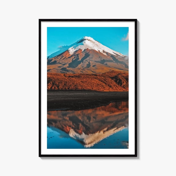 Cotopaxi Fine Art Photo Poster, Volcano, Ecuador, National Park, Andes, Latacunga , Poster Print Only