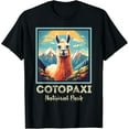 thumbnail image 1 of Cotopaxi Llama Flower Souvenir Ecuador Hiking T-Shirt, 1 of 5