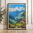 thumbnail image 1 of Cotopaxi Travel Poster - Ecuador Wall Art Print, Illustration Poster, Home & Office Decor, Gift Idea, Travel Print, South America Print Wall Art, Modern Wall Decor, 24x36 UNFRAMED, 1 of 2