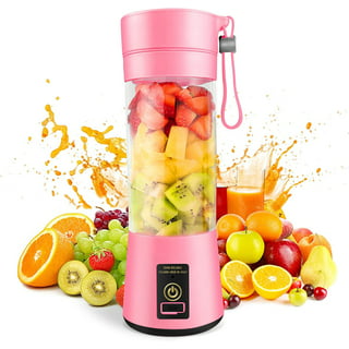 AXNCVFVR Portable Blender Juicer 4000mAh Personal High Speed Smoothie  Blender USB Rechargeable Fruit Mixing Machine for Protein Shakes and  Smoothies