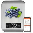 thumbnail image 1 of Cotsoco Digital Kitchen Scale with APP, Bluetooth Smart Food Weight Scale ,Stainless Steel, Metal, 11lbs/5kg, 1 of 10