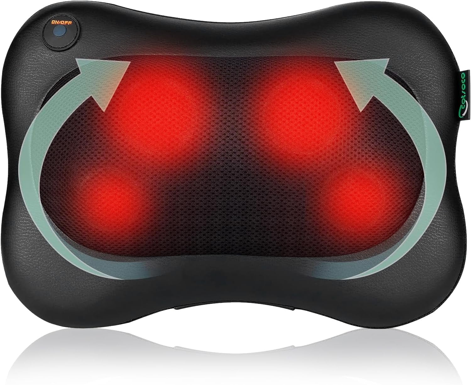 Cotsoco Neck and Back Massager with Heat,Deep Tissue Massage Pillow