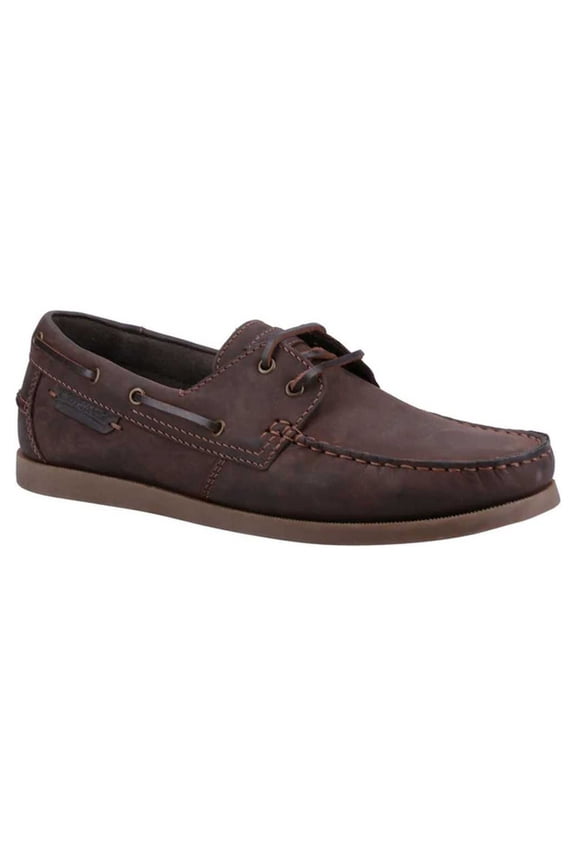 Cotswold Mens Bartrim Leather Boat Shoes