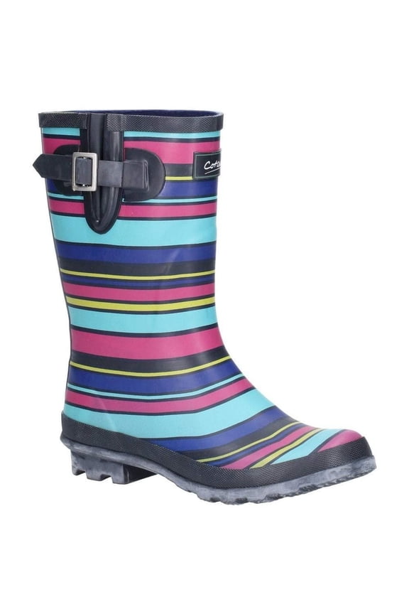 Cotswold Womens Paxford Elasticated Mid Calf Wellington Boot