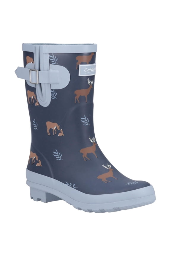 Cotswold Womens Woodland Deer Mid Cut Galoshes