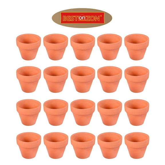 MIPCASE mini ceramic planter Clay Ceramic Pottery Planter Red Pottery Gifts 20Set