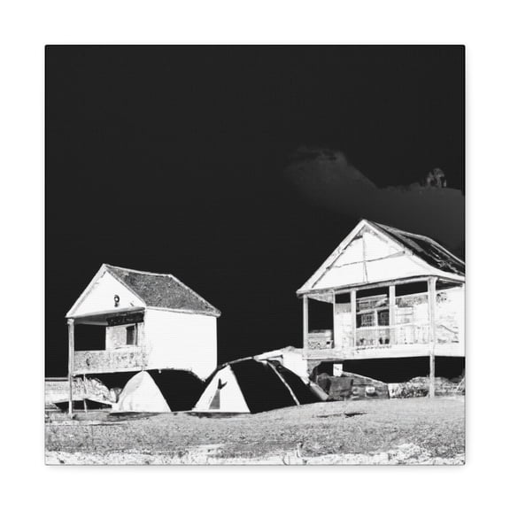 "Cottage By The Sea" - Canvas