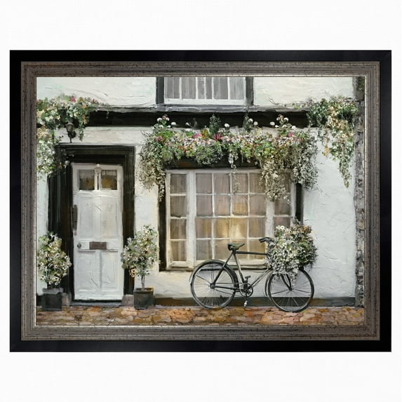 Cottage Charm Framed Canvas