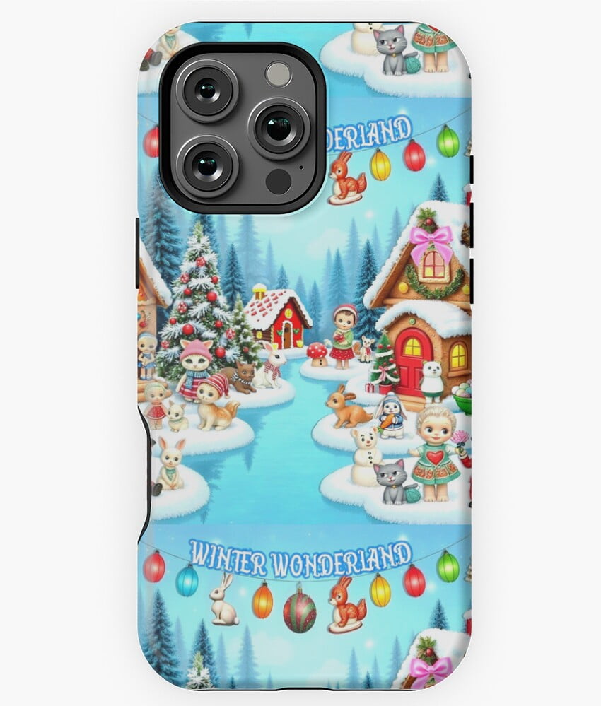 Cottage Coquette Aesthetic Winter Phone Case for iPhone 16 15 14 13 12