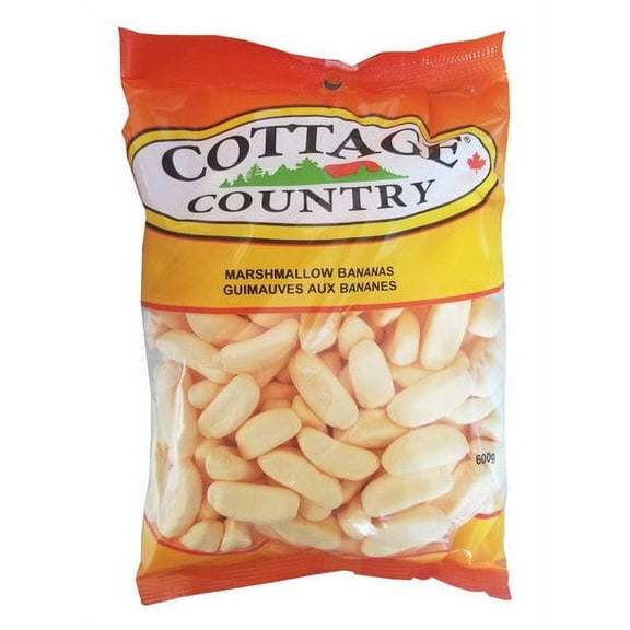Cottage Country Marshmallow Bananas, 600g/21 oz