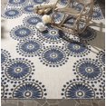 thumbnail image 1 of Safavieh Cottage Cenric Geometric Indoor/Outdoor Area Rug, Cream/Navy, 8' x 10', 1 of 6