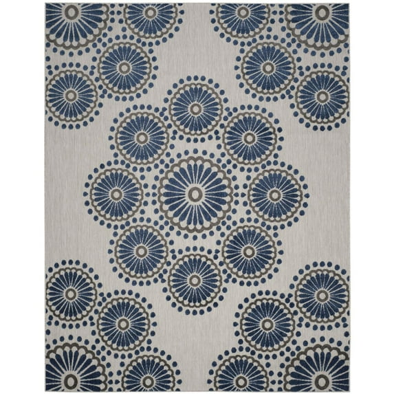 Cottage Cream/Navy Large Rectangle Rug
