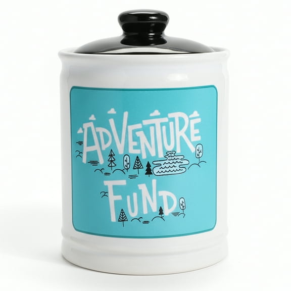Cottage Creek Adventure Ceramic Piggy Bank