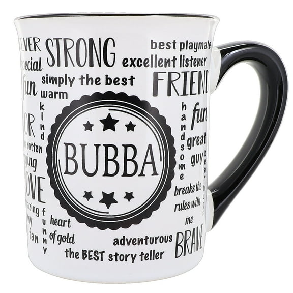 Cottage Creek Bubba 16oz. Bubba Coffee Mug, White Letter Print