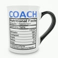 thumbnail image 1 of Cottage Creek Coach 16oz Ceramic Coffee Mug, White with Letter Print, 1 of 7