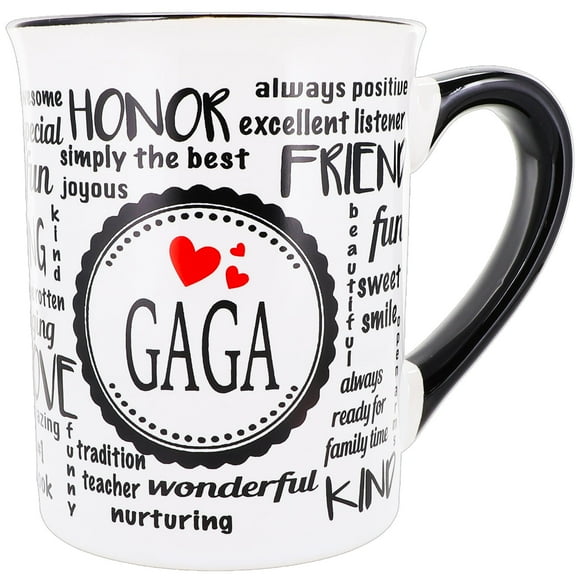 Cottage Creek Gaga Mug, Gaga Coffee Mug for Gaga, 16oz., 6" Multicolored