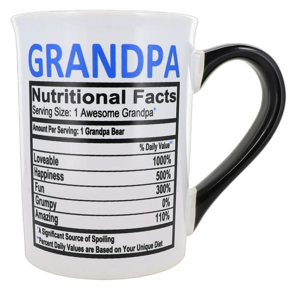 Cottage Creek Grandpa 16oz Ceramic Multicolored Grandpa Mug