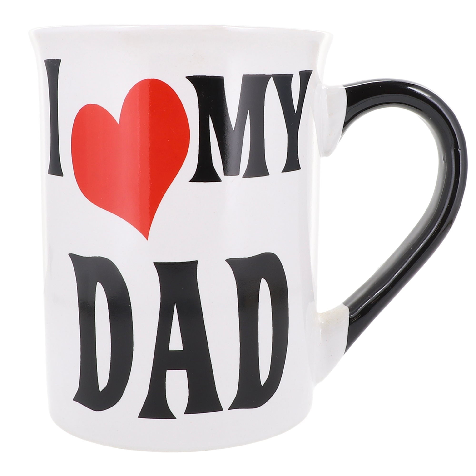 I Love My Dad White Ceramic 16oz Coffee Mug
