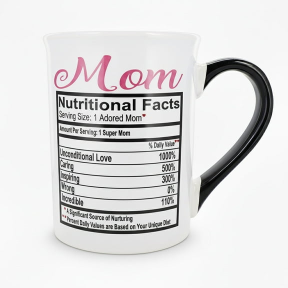 Cottage Creek Mom Mug, Mom Coffee Mug for Mom, 16oz., 6" Multicolored