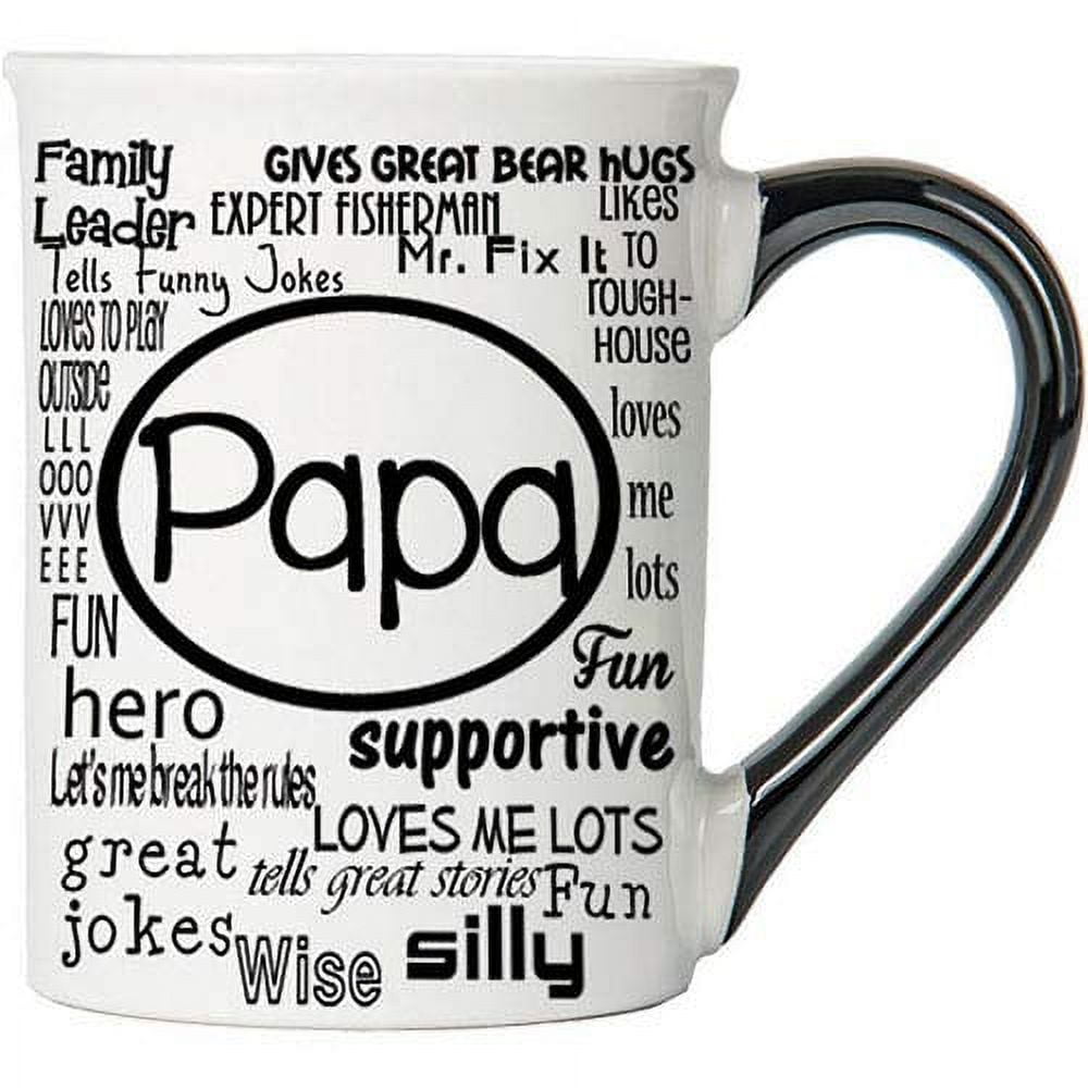 iChefer Papa Mug Papa Gifts - 11OZ Porcelain Coffee Tea Cup Mug- Papa you  are GOOOOOOOOAAAAALLLLS! G…See more iChefer Papa Mug Papa Gifts - 11OZ