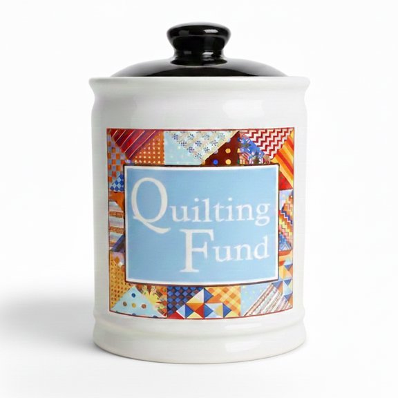 Cottage Creek Multicolor Ceramic Piggy Bank
