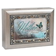 thumbnail image 1 of Cottage Garden Cottage Garden Mother Precious Gift Brushed Pewter Earthtone Jeweled Music Box Plays You Light Up My Life jewelry-organizers, 1 of 4