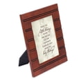 thumbnail image 1 of Cottage Garden Enjoy the Little Things Woodgrain Beaded Board 5 x 7 Table Top and Wall Photo Frame, 1 of 1