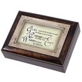thumbnail image 1 of Cottage Garden God Grant Me The Serenity Burlwood Jewelry Music Box Plays Amazing Grace, 1 of 8