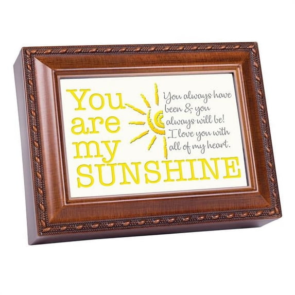 Cottage Garden MB2292 6 x 4 in. You Are My Sunshine Always Have Been Music Box