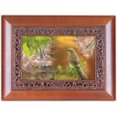thumbnail image 1 of Cottage Garden Music Box - Mother Plays Unchained Melody With Ornate Woodgrain Finish, 1 of 1