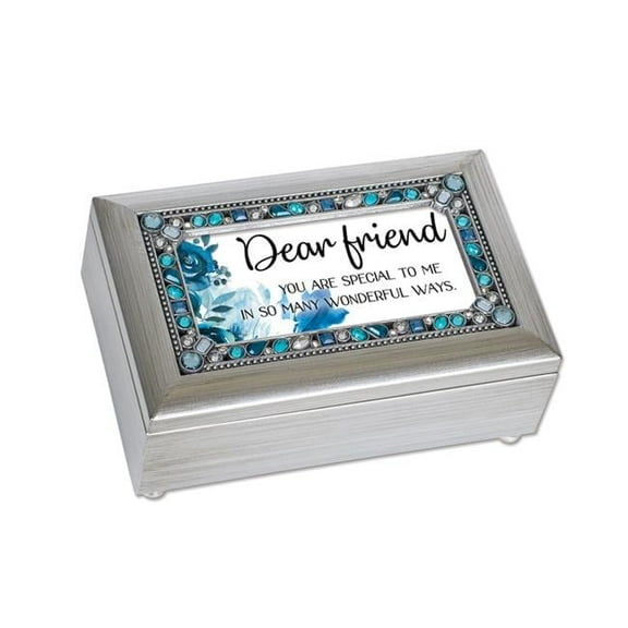 Cottage Garden PJ306SC 4 x 2 in. Dear Friend, You Are Special to Me Music Box