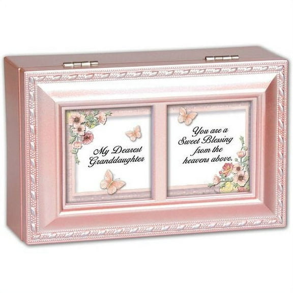 Cottage Garden Petite Dearest Granddaughter Music Box