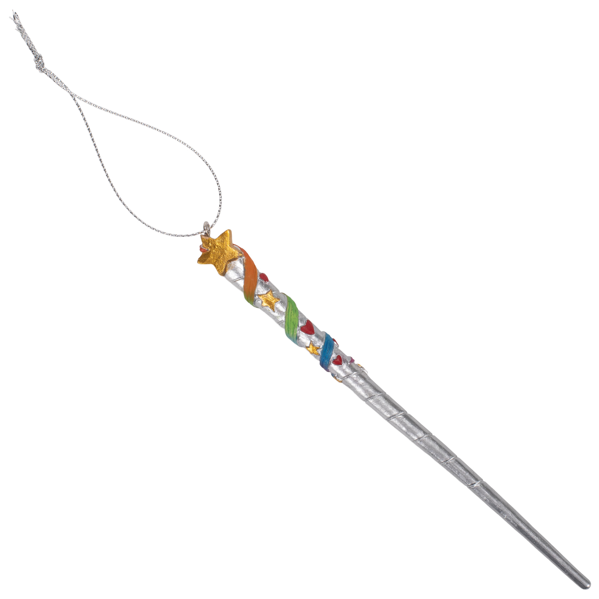 Cottage Garden Remembrance Rainbow Magic Wand Ornament – 6.25 Inch Resin Collectible For Harry Potter Fans 4 thumbnail image