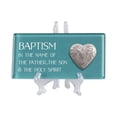 thumbnail image 1 of Cottage Garden TLGL33SBL 4 x 2 in. Baptism, In The Name of The Father Ceramic Tile, 1 of 1