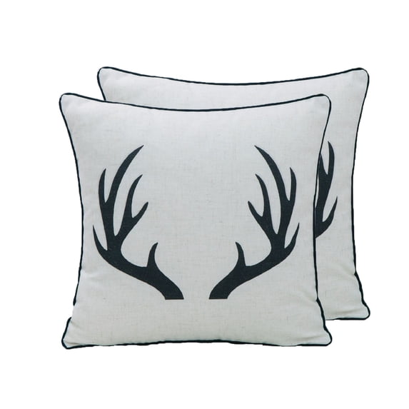 Cottage Icons throw pillow - set of 2 by Peterson Housewares  Artwares