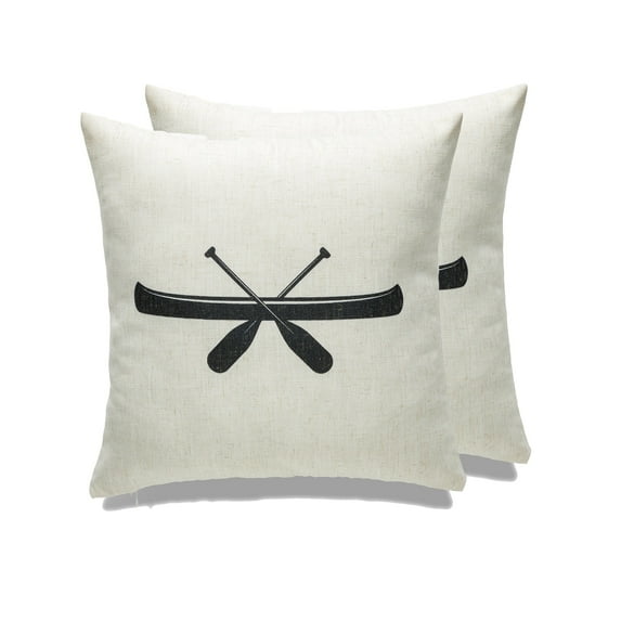 Cottage Icons throw pillow - set of 2 pcs