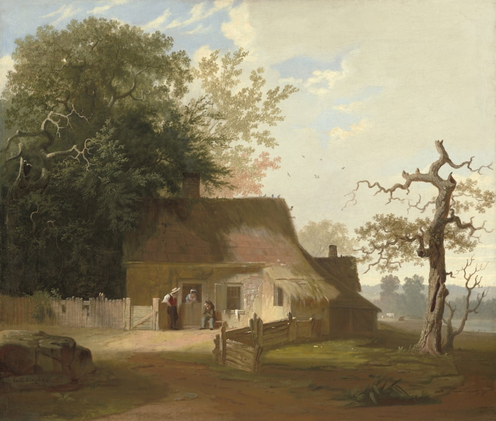 Cottage Scenery Canvas Art - (36 x 24)