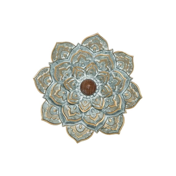 Small Cottage Wall Flower – Rustic Farmhouse Wall Décor Accent for Living Room, Bedroom, or Entryway