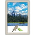 thumbnail image 1 of Cottage White Silver Wood Picture Frame, Photo Frame, Art Frame, 1 of 1