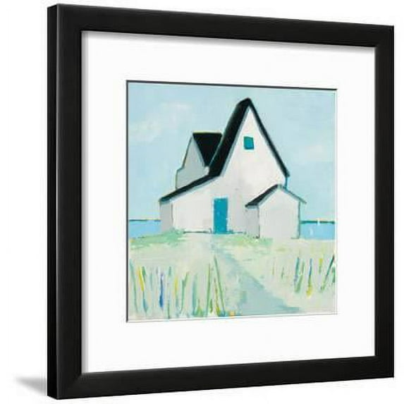 Cottage by the Sea, Framed Art Print Wall Art by Phyllis Adams Sold by Art.Com