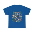 thumbnail image 1 of Cottage core Aesthetic Mushrooms, butterflies and bird T-Shirt, 1 of 3